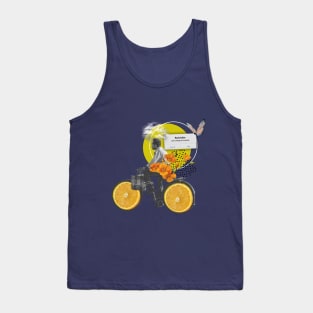 Oranges wheel Tank Top